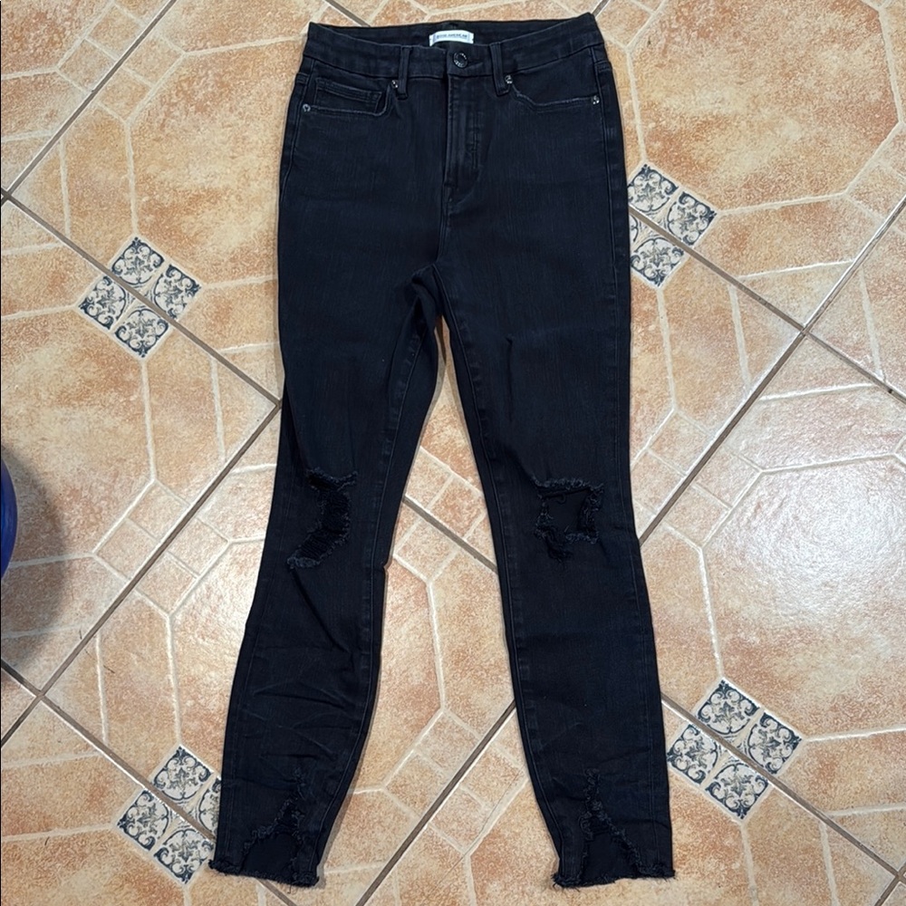 Good American jeans denim pants bottoms